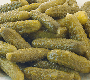 Pepinillos encurtidos